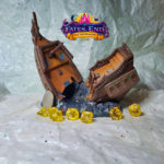 Pirate Ship Dice Tower